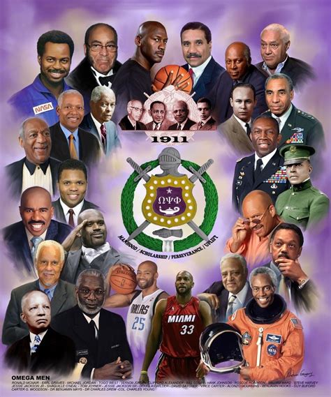 omega psi phi notable members|famous omega psi phi men.